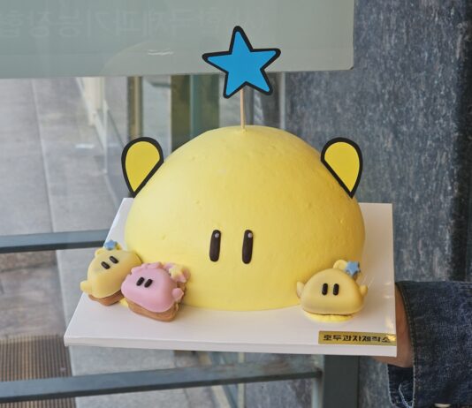 귀여움에 반하고, 맛에 반하고 꿈돌이 호두과자 케이크 출시