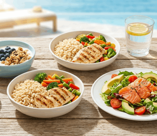 여름 대비 다이어트 식단표: 굶지 않고 가볍게 완성하는 바캉스 보디라인