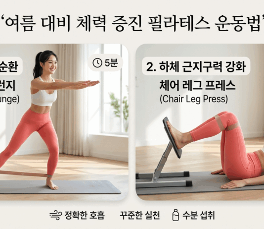 기초 체력이 무너지면 무더위도 못 버틴다… 여름 맞이 ‘체력 증진 필라테스’ 루틴